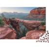 RMMERPCVREFE Red Rock Canyon Puzzle 1000 Pezzi Carta Puzzle per Adulti Paesaggio Relax Decorazione Casa 38x26cm/1000pcs