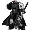 JOYTOY Warhammer 40k Horus Heresy, Raven Guard Mor Deythan Ombra con fucile Nemesis bolt 1/18 Action Figure Colleziona e Mostra Modello
