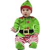 Pegasus Costume Elfo di Babbo natale neonato (10-12 mesi)