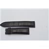 BREGUET PELLE CINTURINO 22MM BRACCIALE PER FIBBIA A PERNO 18MM NERO NUOVO 22-18