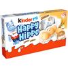 Kinder Happy Hippo, wafer ripieni al latte e nocciola, 10 pezzi da 20,7gr