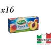 Valfrutta - Succo E Polpa Pesca - 8 confezioni da 3 pezzi da 200 ml [24 pezzi, 4800 ml]