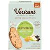 Verisani | Fette Biscottate Multicereale, Cioccolato e Pera | Doppia Cottura Artigianale | Con Olio Extravergine d'Oliva | Senza Palma e Conservanti | 200 g