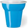 Generico 500 Bicchieri plastica CAFFE' da 70 cc | VARI COLORI | bicchierini da caffè 70ML bicchieri caffè colorati MADE IN ITALY (Azzurro)