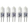 JZLBBC Lampadina Alogena G5.3 24V 100W Lampadine A Capsula Trasparente GU5.3 base a doppio ago Bianco Caldo,100 W,5Pc