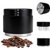 HiNADA Pressa Caffe 51mm, 3-in-1 Coffee Distributor and Tamper with WDT Tool, Pressino per Caffe con Profondità Regolabile e Molla Calibrata, adatto a portafiltri (51mm)