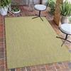 Carpetsale24 Tappeto da Esterno Impermeabile 240x340 cm Verde - Tappeto Resistente alle Intemperie e Lavabile in Lavatrice - Tappeto per Terrazza, Balcone, Campeggio, Giardino