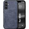 Kepuch Silklike Cover per Samsung Galaxy M35 - Custodia Case Piastra Metallica Incorporata per Samsung Galaxy M35 - Blu