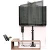 SABAJ M&D SABAJ - Supporto per TV motorizzato, con telecomando K-3, girevole a scomparsa, regolabile in altezza fino a 1821 mm, 71, capacità di carico 60 kg, corsa 950 mm, automazione domestica intelligente