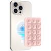 AHASTYLE Supporto in silicone per iPhone 17/16/15/14/13/12, supporto magnetico a ventosa per iPhone MagSafe, supporto per telefono a specchio per doccia, per video e selfies TikTok