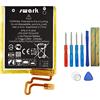 Swark Batteria 616-0640 616-0639 compatibile con iPod Nano 7, iPod Nano 7th , iPod Nano 5th16G, A1446 con strumenti