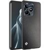 HONLEN Custodia per Realme C53 / Realme C51 / Realme Note 50 (6.74 Inches) Cover per Telefono Aziendale con Retro in Pelle, Kevlar