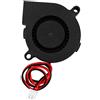 KIMISS Dc Brushless Fan 24V 3000 RPM 5015 Ventilatore Ventilatore 24V Nero 50 * 15Mm Colpo Ventola di Raffreddamento Radiale Turbofan Kit di Raffreddamento Accessori per Stampante 3D Dc (12V)