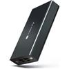 Techly 365993 Power Bank Smartphone 20000 mAh 100W USB-C™ 4 Porte Output Nero