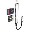 zoyuzan USB Hub OTG 3.0 SD Card Reader Adapter Micro SD Memory Stick Lettore di schede su porta Prolunga Cavo Docking Station Lettore Scheda di Memoria PC Laptop Spina Dongle Lettore di schede Accessori Dock