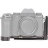 FOTGA Piastra a sgancio rapido estensibile QR L staffa supporto per fotocamera mirrorless Fujifilm X-S20 Arca-Swiss treppiede standard, piastra verticale adatta per DJI RS 2/RSC 2/RS 3/RS 3 Pro/RS3