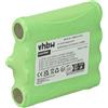vhbw batteria compatibile con Audioline PMR Easy 012 radio (600mAh, 4,8V, NiMH)