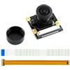 Waveshare IMX219-160 Camera for Raspberry Pi 5/Pi 4/CM5/CM4/Pi Zero (Require Additional FPC Cable, Not Included), 8MP, FOV 160°, Also for Jetson Nano/RDK X3/VisionFive2 Motherboards