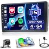 Hikity [4+64GB] Android 15 Autoradio per Opel Astra H/Zafira B/Corsa C D 2006-2010 Radio CarPlay Android Auto Wireless Schermo 9 Pollici Navi GPS Mirror Link AI DSP Bluetooth Backup Camera FM RDS