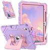 FINTIE Custodia per iPad (A16) 11ª Generazione 11 (2025)/iPad 10ª Generazione 10,9 (2022) con Portapenne, Antiurto Robusta Case Protettiva Cover con Supporto Integrato, Lavanda