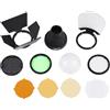 Godox AK-R1 Accessories Kit for Godox V1 Camera Flash Godox H200R Ring Flash Head Godox AD200 AD200Pro Accessories wth Magnetic Port Easy to Use