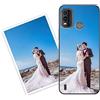 Sunrive Personalizzate Cover compatibile con Nokia G11 Plus personalizzabile con Foto Testi Frase Logo Disegni e Grafiche Personalizzata, assorbimento degli urti morbido TPU trasparente