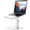 BESIGN LSX6N Supporto PC portatile, Supporto per portatile ergonomico in Alluminio, Supporto per laptop compatibile con portatili da 10-15.6, Argento