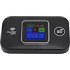VELATEMOR Router WiFi Mobile 4G LTE, Hotspot WiFi Mobile Portatile, Dispositivo Hotspot Mobile, Fino a 10 Dispositivi, 300 Mbps