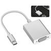Nazaz Adattatore da USB-C a VGA di Alta Qualità, Compatibile con Thund er bolt 3, Convertitore da Type-C Maschio a VGA Femmina per Laptop, Smartphone e Tablet, Risoluzione 1080P HD