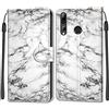 Feyten Cover per Huawei P Smart Plus 2019/Honor 20i/Honor 10i/ Honor 20 Lite, Flip Custodia Pelle PU con [Magnetica][TPU Antiurto][Supporto Stand] Cover a Libro Portafoglio (Marmo 1)