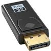 Ticenpe Adattatore DisplayPort 4K a HDMI, unidirezionale da DP a HDMI 4K a 60Hz/2K@60Hz/1080P@120Hz, adattatore DisplayPort a HDMI, compatibile con Dell, HDTV, Projector, monitor, AMD, GPU, NVIDIA