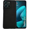 KEJI Cover Custodia in TPU, Morbido Custodia Cover Slim Anti Scivolo Custodia Protezione Posteriore Cover Antiurto per Motorola Moto G57 Power/Moto G57/Moto G67 Power (nero)