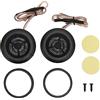 Pissente Potente Altoparlante Tweeter per Auto 2 Pezzi 800 W Stereo Audio Alta Sensibilità 2 Vie Materiale ABS Design Antiurto Facile Installazione