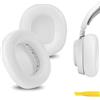 Geekria Cuscinetti auricolari di ricambio in tessuto a rete per cuffie SteelSeries Arctis Nova Pro Wired, Arctis Nova 1/3/4/5/7, parti di riparazione (bianco)
