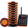 Retekess TD156 Cercapersone Ristorante, Pager Ristorante, FSK 800M, 500 mAh 48H, Impermeabile IP66, Gomma a Prova di Caduta, Cercapersone Wireless per Logistica, Hotel, Bar (10 Cercapersone)