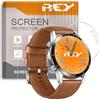 REY Pack 3X Pellicola salvaschermo per Universale per Orologio 45 MM, Pellicole salvaschermo Vetro Temperato 9H+, di qualità Premium¡¡¡ Misurare Prima di Acquistare !!!