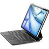 ESR Rebound Magnetische Keyboard Hülle, iPad Tastatur Hülle kompatibel mit iPad Pro 11/iPad Air 5/4, Freischwebendes Ständer Design, Federnde Tasten, Präzises Multi-Touch Trackpad, Anthrazit