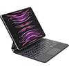 Belkin Tastiera Bluetooth Pro con custodia e supporto magnetico, tastiera iPad, controllo multi-gesto, fissaggio magnetico Apple Pencil QWERTZ, tasti multimediali per iPad M4 Pro 13