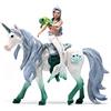 SCHLEICH 42509 - Set di 3 sirena su unicorno marino, dai 5 anni in su, BAYALA
