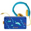 Lunii - La mia Fabbrica a Storie Edizione Limitata Ocean e Il Suo Casco Blu Abbinato - narratore per Bambini dai 3 agli 8 Anni - 13 Storie interattive Incluse 1:41 di ascolto - Storie Made in France