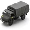 Schuco 1:87 BW MB Unimog S404 - Modellino pressofuso di alta qualità in scala 1:87, 1:87, militare, modello da collezione, Diorama
