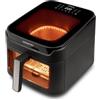 G3 Ferrari G10226 Friggitrice ad Aria Wowfry, 7 lt, 2 Finestre, Nero