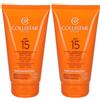 Collistar Crema Abbronzante Protettiva Media SPF15 2x150 ml