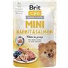 Brit Cibo umido per cani VAFO PRAHA s.r.o. Brit Care Dog Sasz.85g Mini Rabbit & Salmon / 24