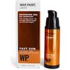 War Paint for Men Fast Sun Face Bronzing Gel, crea un look naturale e baciato dal sole all'istante, formula modulabile e ad assorbimento rapido con estratto di corteccia di salice, 30 ml