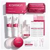 ICONSIGN Kit di sollevamento sopracciglia 2 in 1 con formula di estratto vegetale - Balsamo professionale per perm & styling balm, durevole per 8-10 settimane