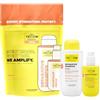 ALFAPARF MILANO YELLOW PROFESSIONAL Kit di Riparazione per Capelli Danneggiati - Reparative Shampoo 500ml, Molecular Serum 150ml