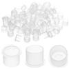 jiuxlaan 200 Pz Tappini Tattoo L, Contenitori Inchiostro Tatuaggi, Coppa per Pigmenti, Contenitori Inchiostro Tattoo per tatuatori professionisti e amatoriali, set di accessori per tatuaggi