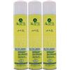 FEI FAN 3x Shampoo Secco FREQUENT, Uso Frequente, Per Tutti i Tipi Di Capelli. Permette Di Ravvivare e Detergere La Chioma Senza L'Utilizzo Dell'Acqua 200ml