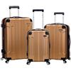 Rockland London Hardside Spinner Wheel Bagaglio, Oro, Taglia unica, London Hardside Spinner Wheel Bagaglio